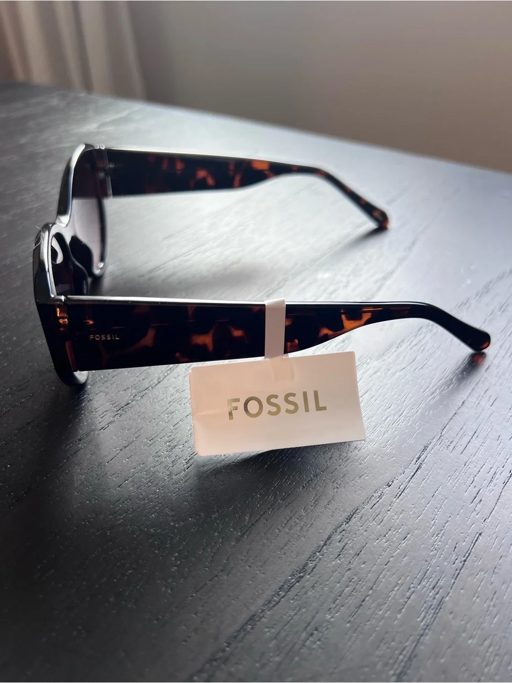 Fossil 54mm Tortoiseshell Cat-Eye Sunglasses